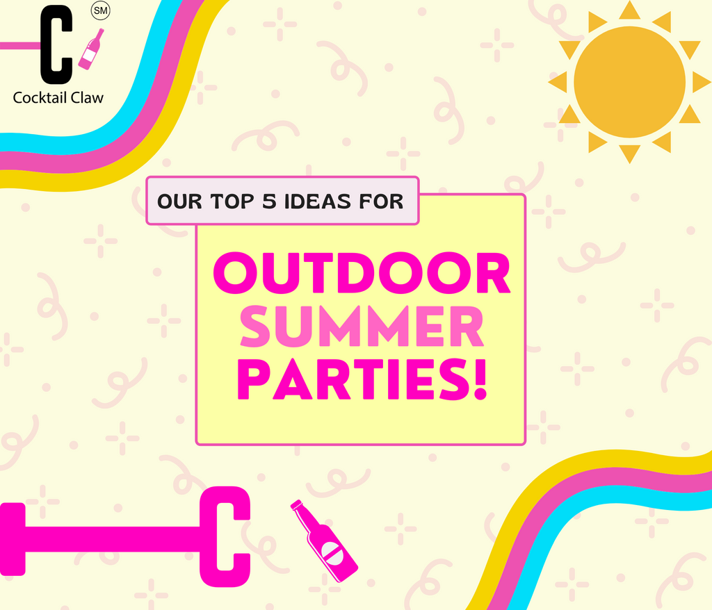 ☀️ Our Top 5 Ideas for Outdoor Summer Parties ☀️